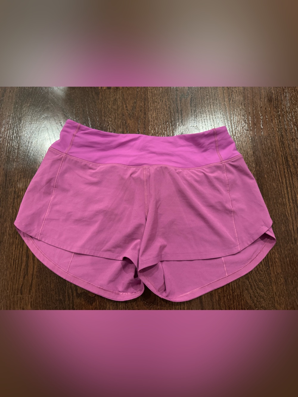 Lululemon Speed Up 4” Short, Purple, Size 6